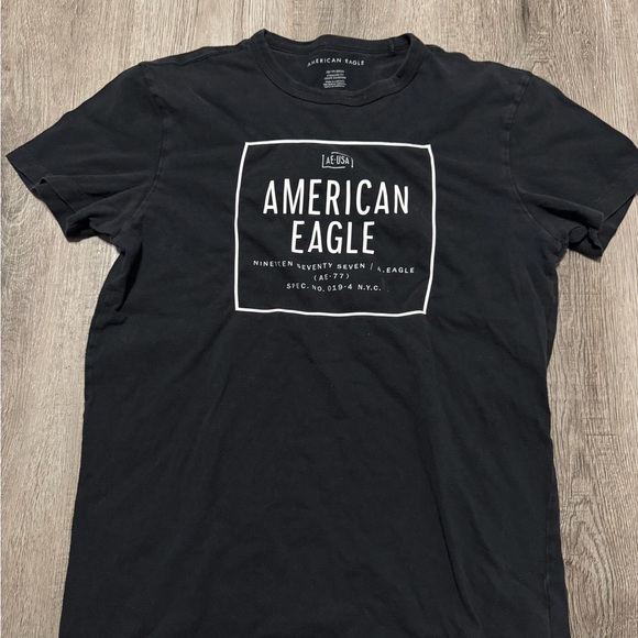 American Eagle Outfitters Other - American Eagle Outfitters Men's Black Graphic Logo T-Shirt Size XS